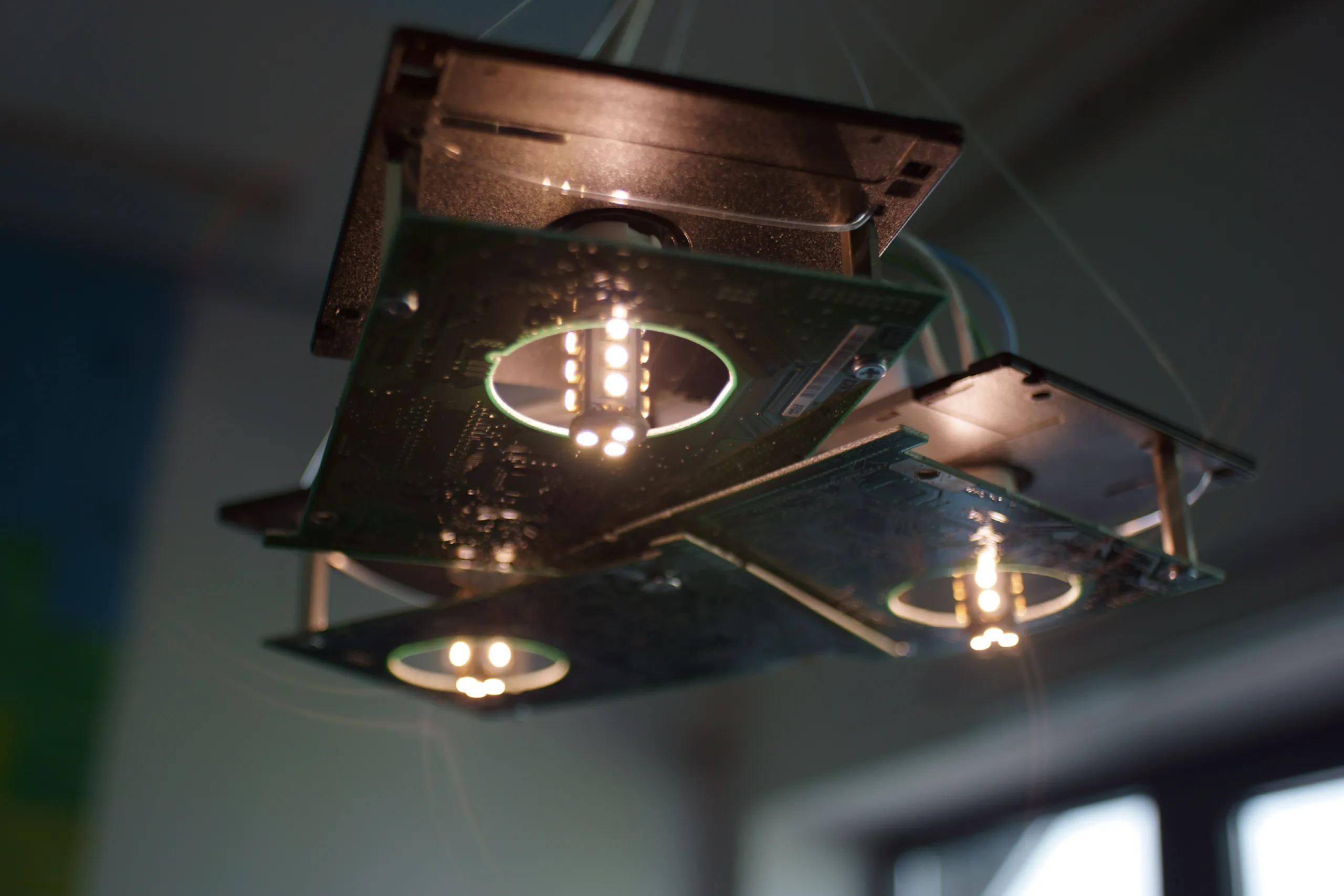 hard drive circuit board lamp