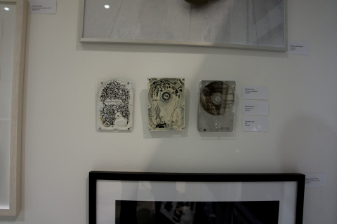 Hard drive art at C.A.R Essen, Germany Hard drive art at C.A.R Essen, Germany
