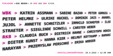 Einladung "die neuen" exhbition Einladung "die neuen" exhbition