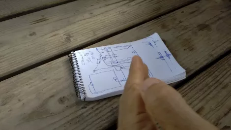 Checking the notes for a biogas plant design Checking the notes for a biogas plant design