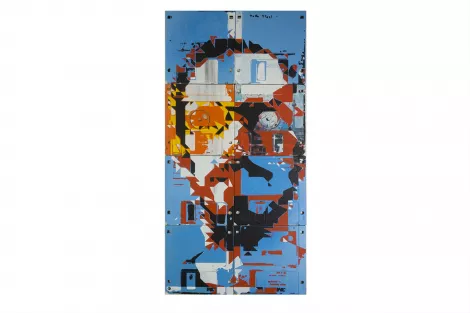 Are we the robotos - floppy disk artwork Are we the robotos - floppy disk artwork