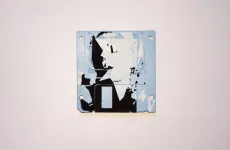 silk screened 3.5" floppy disk - artwork - from The Ladies series