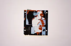 silk screened 3.5" floppy disk - artwork - from The Ladie series