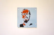 silk screened 3.5" floppy disk - artwork - Nick