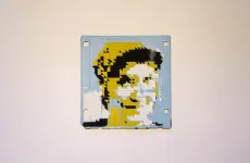 silk screened 3.5" floppy disk - artwork - Kaisa I