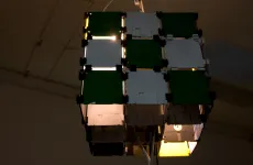 yet another floppy disc cube - 3 x 3 floppy disks yet another floppy disc cube - 3 x 3 floppy disks
