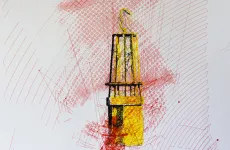 Grubenlampe I by dominik jais - contemporary art