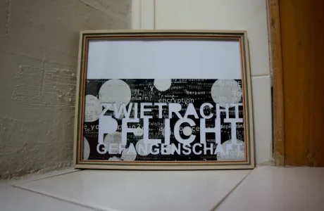 Pflicht by Dominik Jais - an artwork about the Snowden incident Pflicht by Dominik Jais - an artwork about the Snowden incident