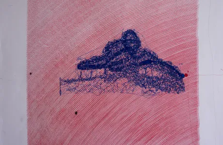 A tiger and so not a turtle - contemporary modern artwork A tiger and so not a turtle - contemporary modern artwork