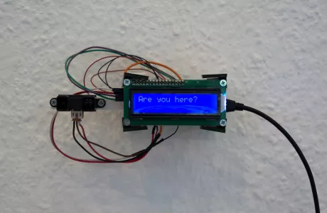 interactive installation using LCD + Arduino interactive installation using LCD + Arduino