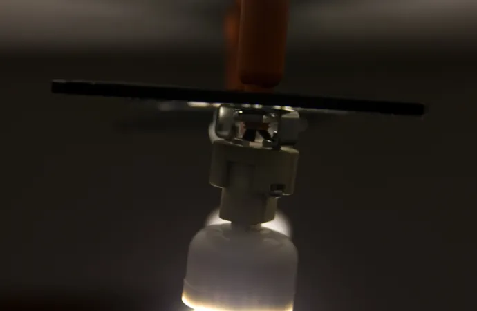Less 01 - Deckenlampe - alte Disketten - Upcycling