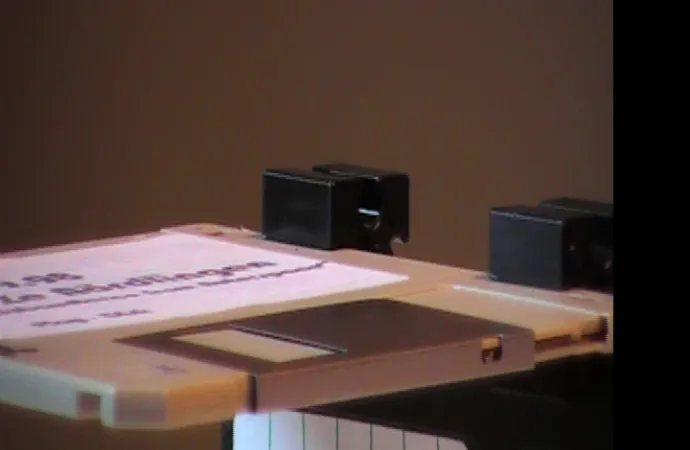 Diskette in Wanldung by Dominik Jais Diskette in Wanldung by Dominik Jais