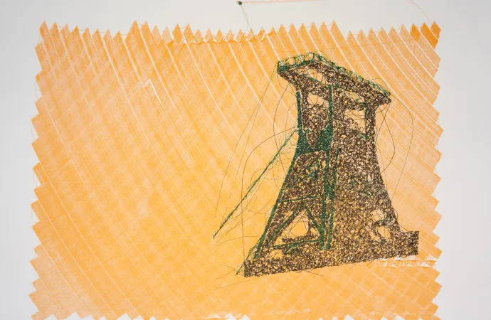 Coal mine - artwork by dominik jais - contemporary artwork