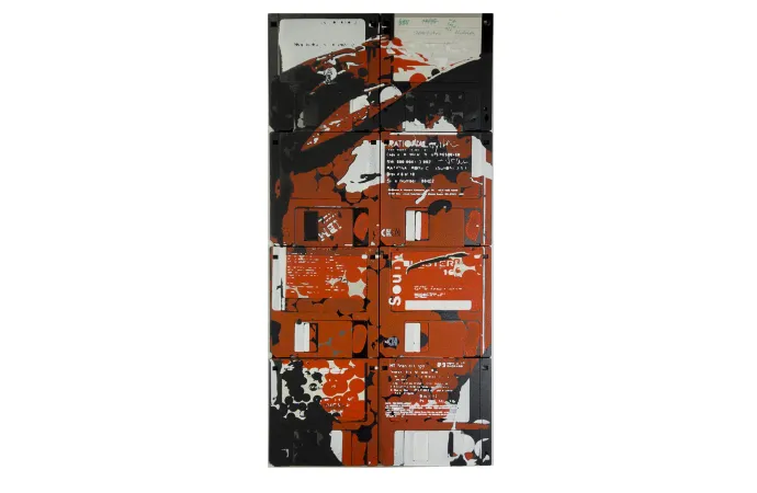 Are we the robots - floppy disk artwork Are we the robots - floppy disk artwork